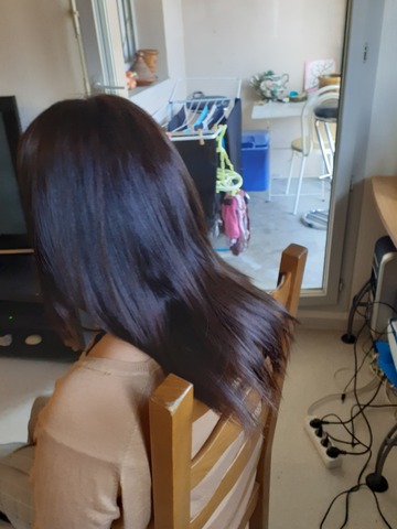 Réalisation d'une pose d'extensions